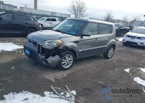 2012 Kia Soul + из США, поврежденный, VIN KNDJT2A69C7353438